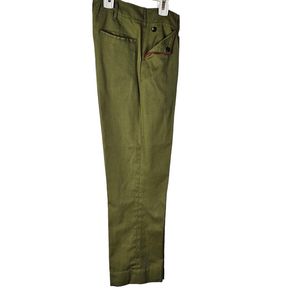 Vintage 1970s Boy Scout green uniform slacks pants - Picture 1 of 7